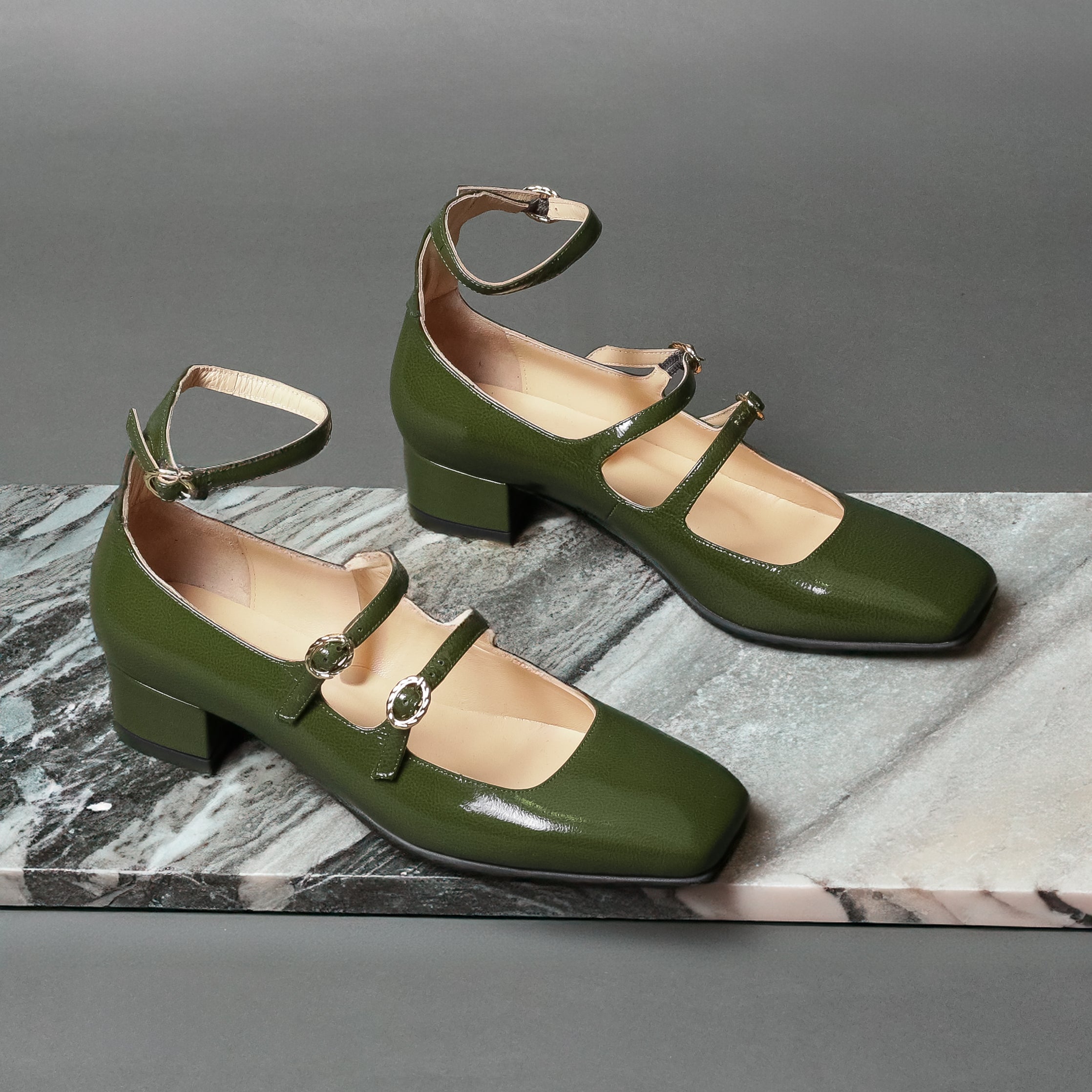 A021 Green - 124 Shoes