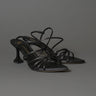 Giampaolo Viozzi Womens Sandal TAN 3121 Black