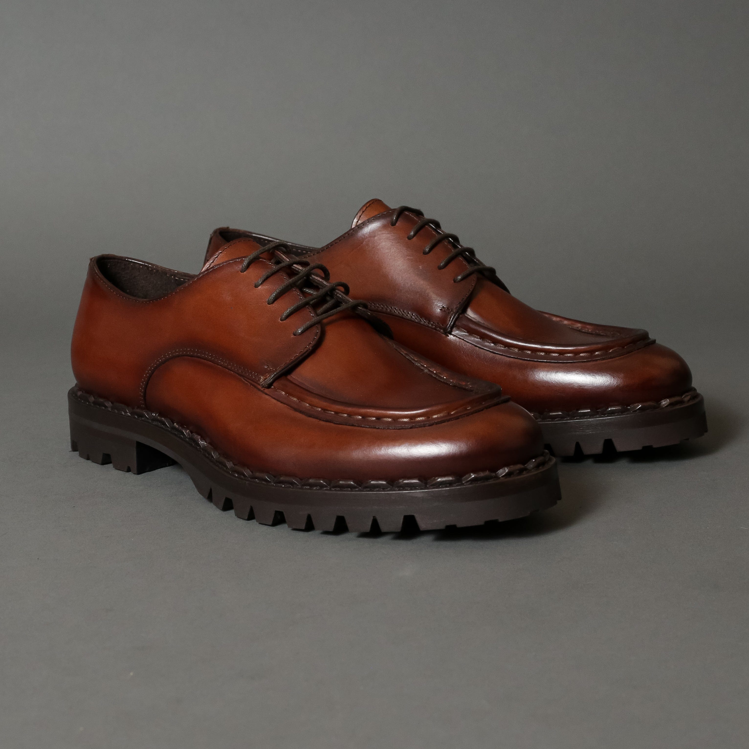 Conflict For Interest Lace Up Derby Conflict For Interest Romeo 2.0 Tan