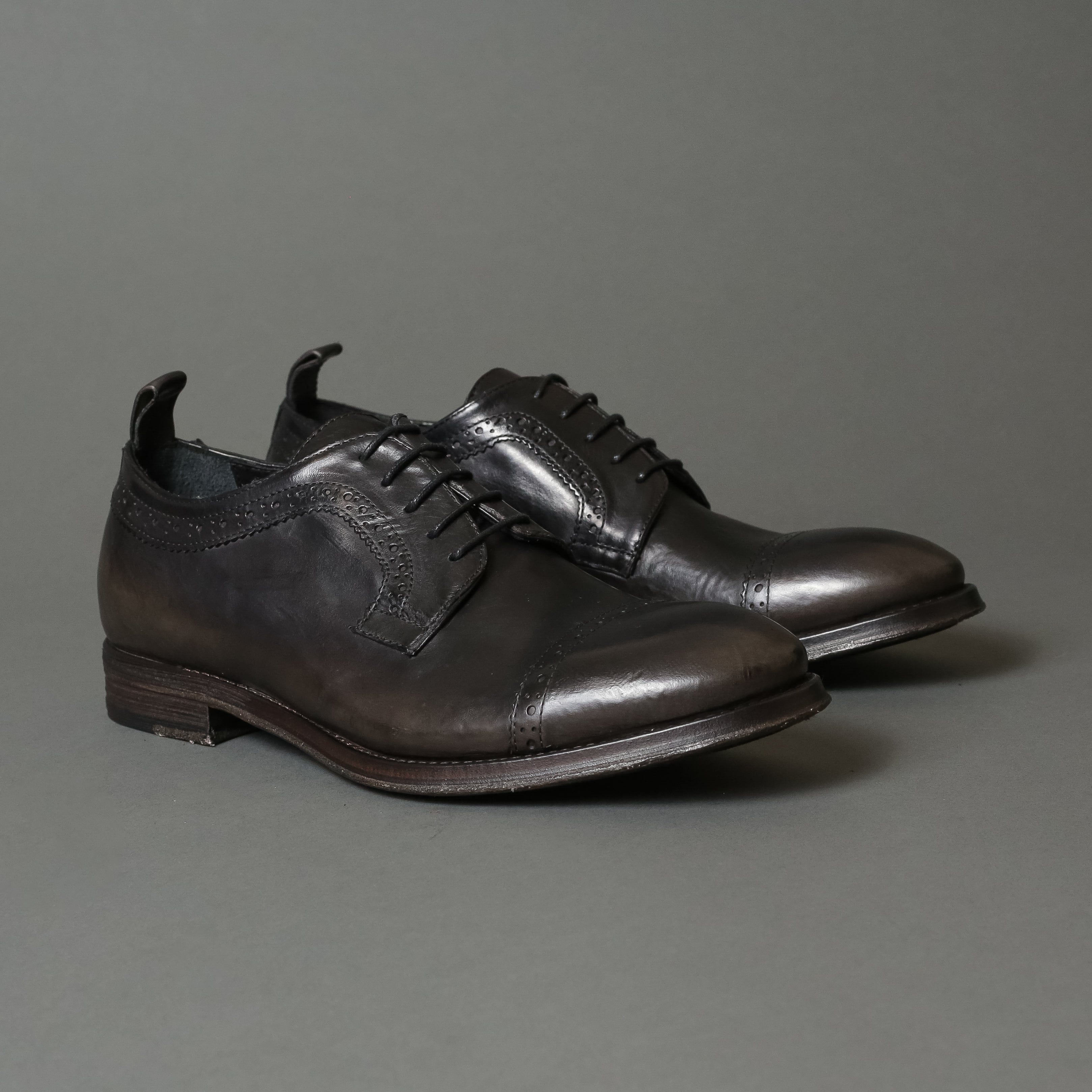 Conflict For Interest Lace Up Derby Bergamo Anthracite