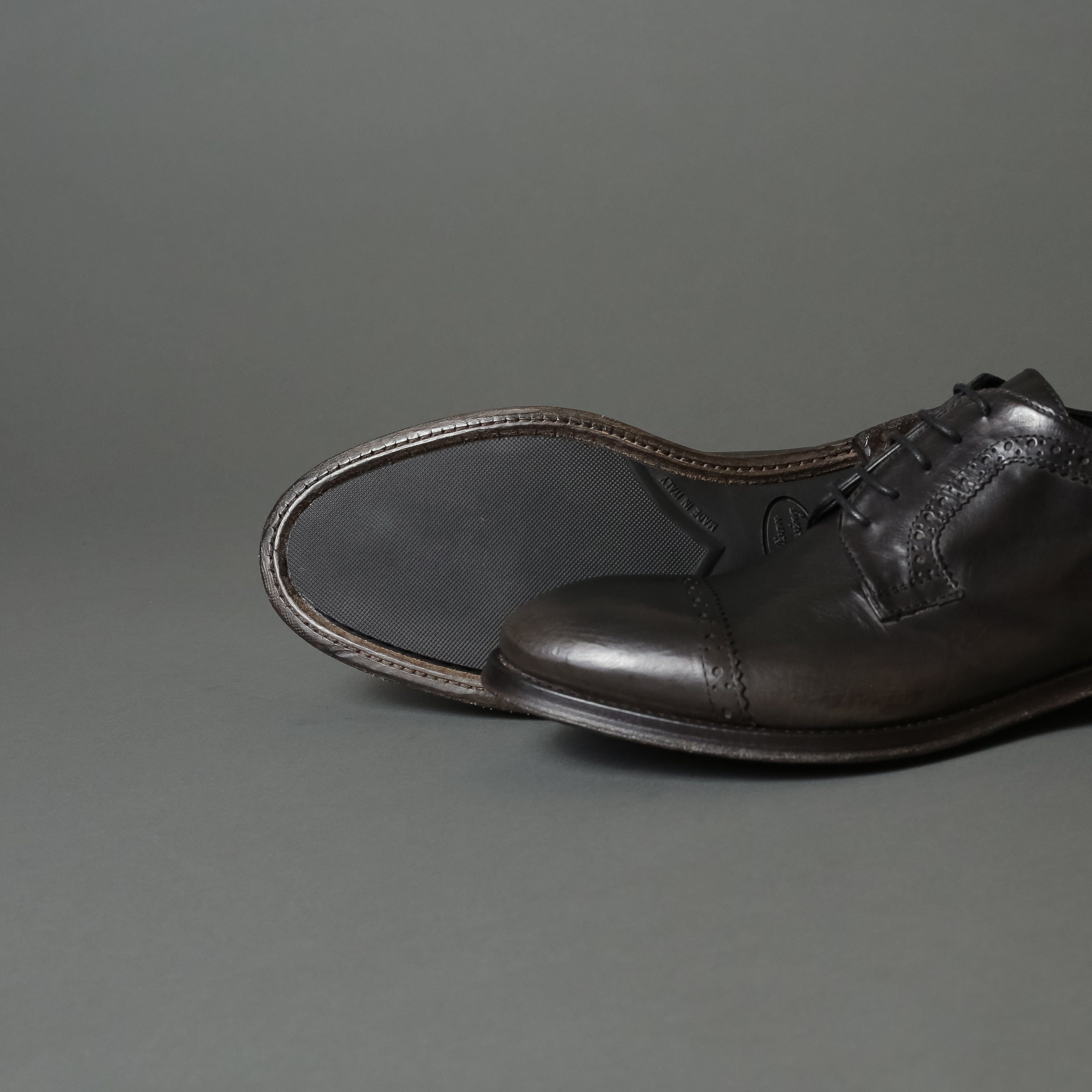 Conflict For Interest Lace Up Derby Bergamo Anthracite