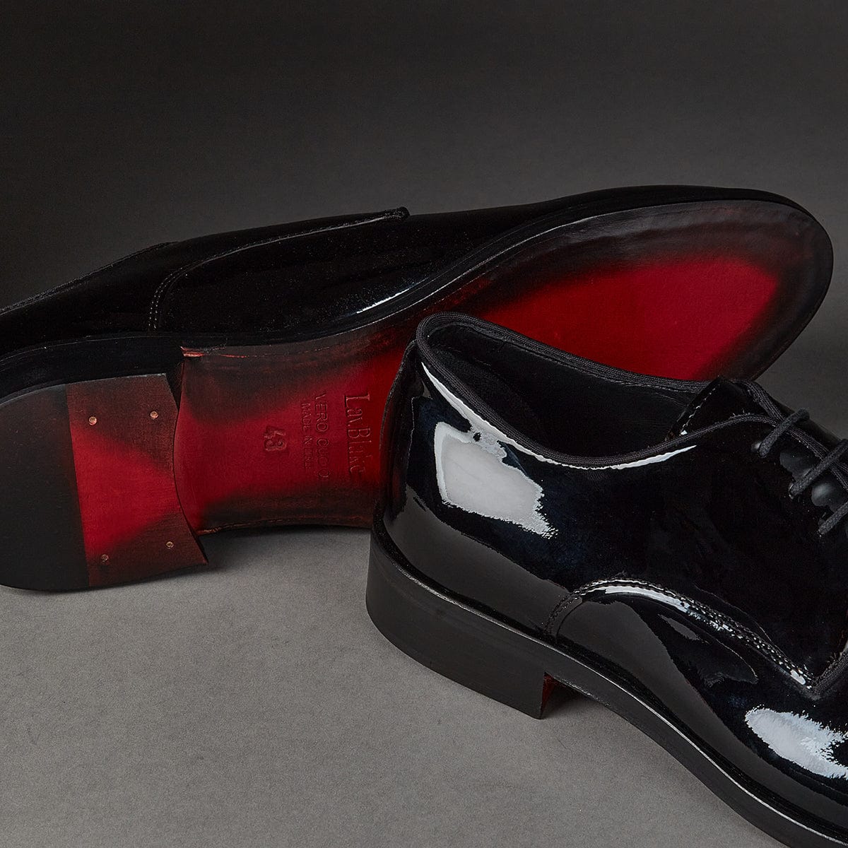 Domenico paintent Black - 124 Shoes