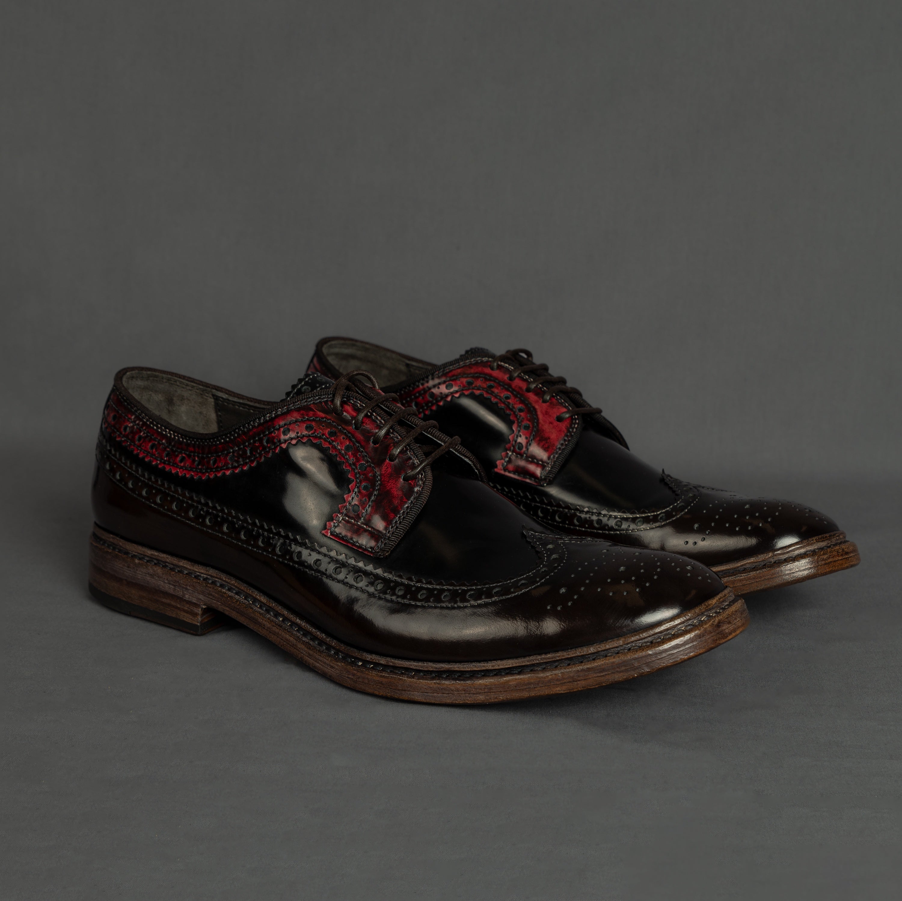 Lentini Black-Burgandy