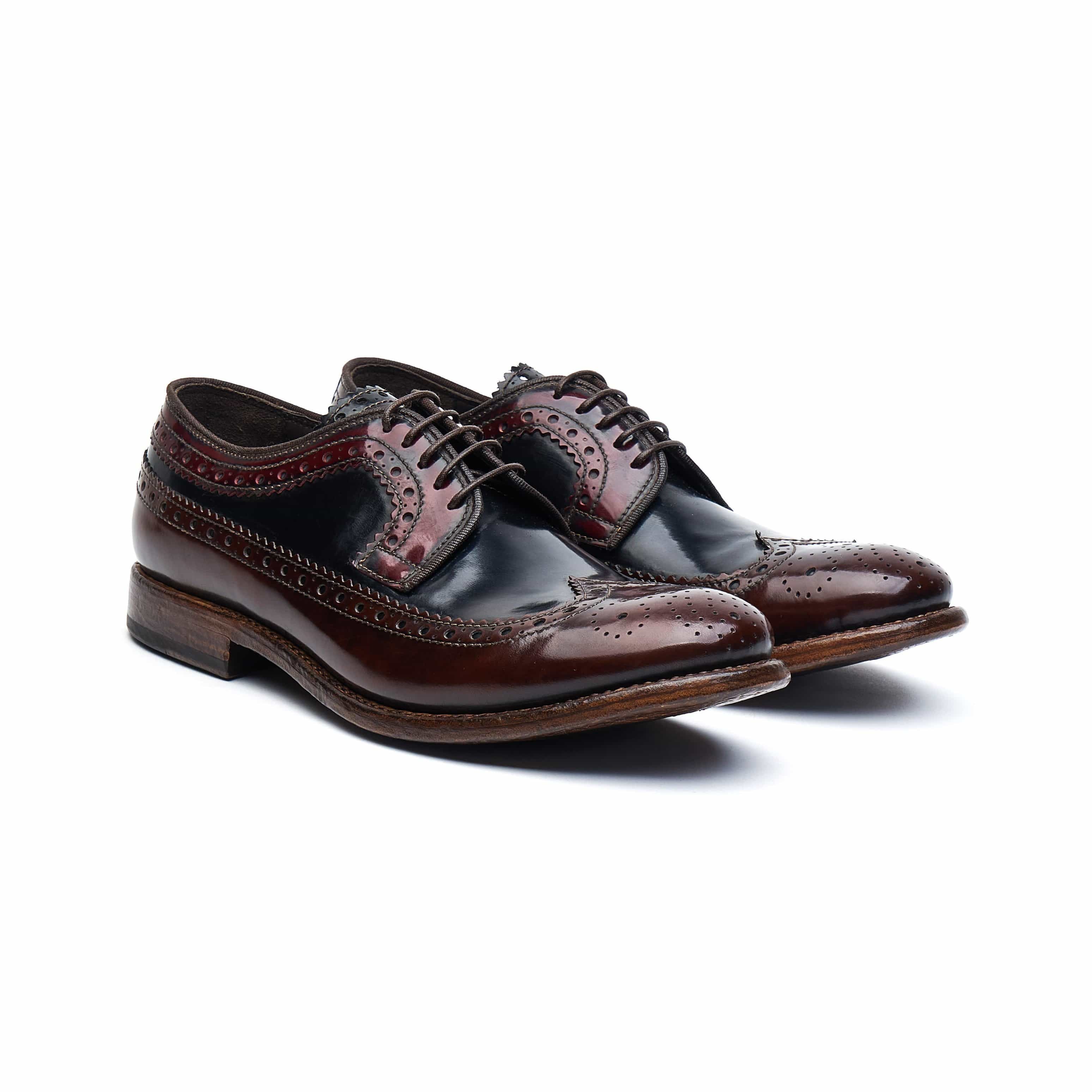 Lentini Black/Burgundy