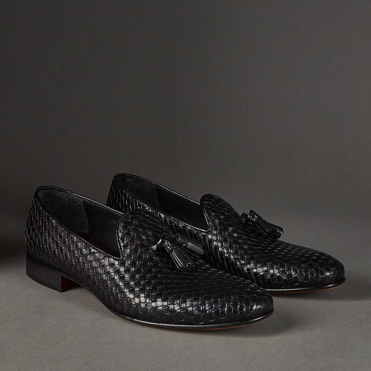 Conflict For Interest Loafer Conflict For Interest Pietro Woven Black