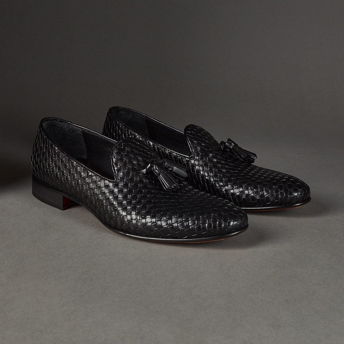 Conflict For Interest Loafer Conflict For Interest Pietro Woven Black