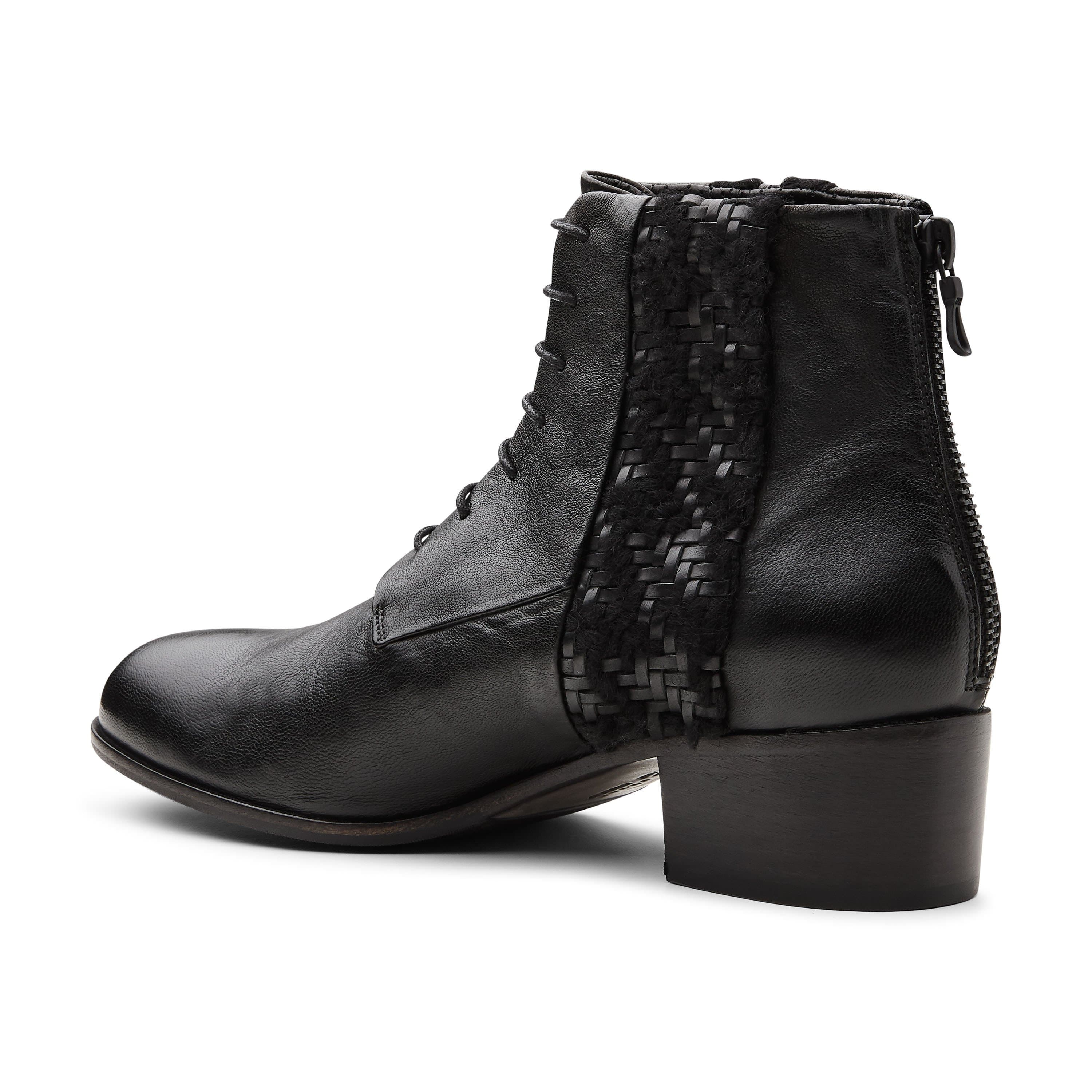 Ink 19670 Nero Womens Lace Up Ankle Boot - 124 Shoes