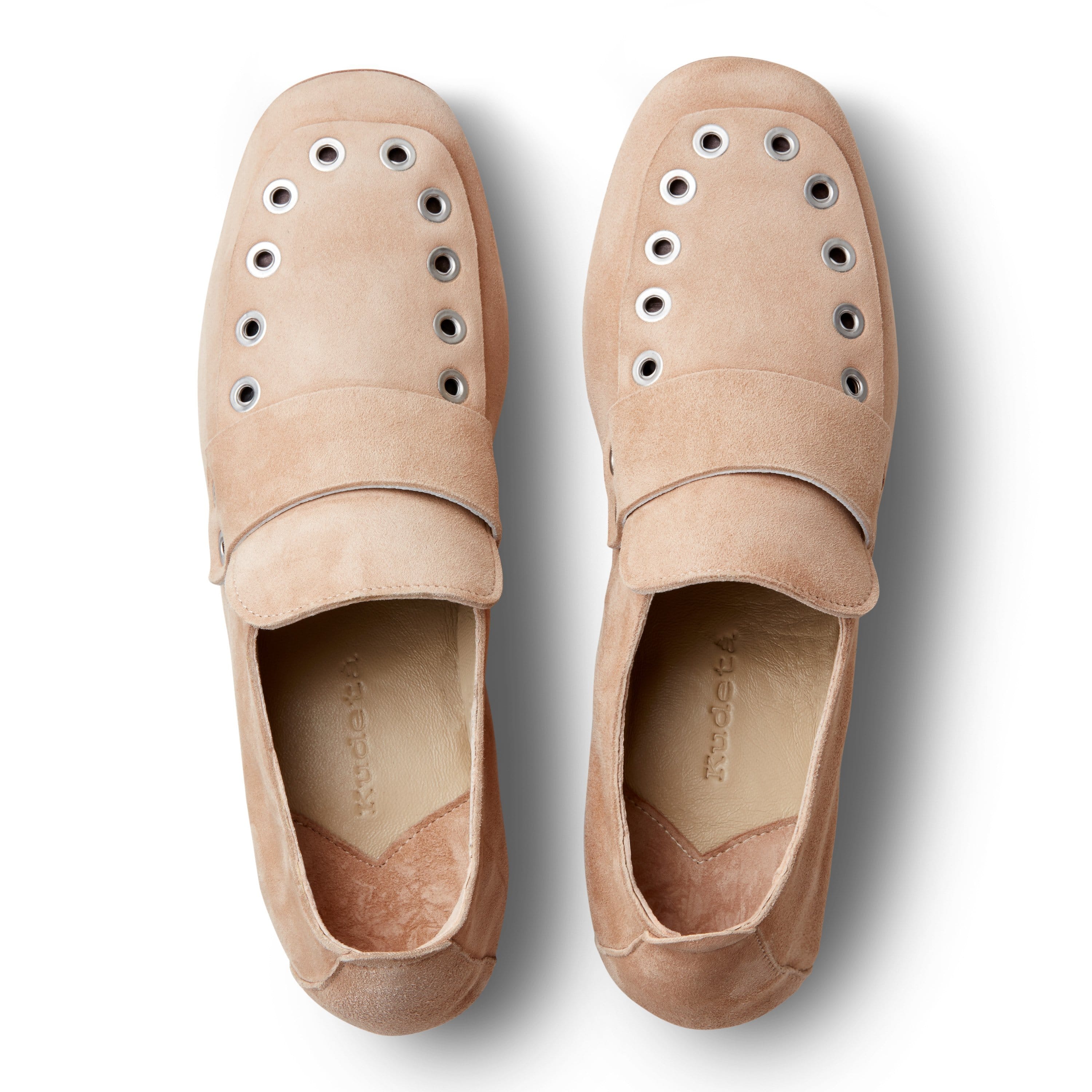 813101 Beige Womens Flats - 124 Shoes