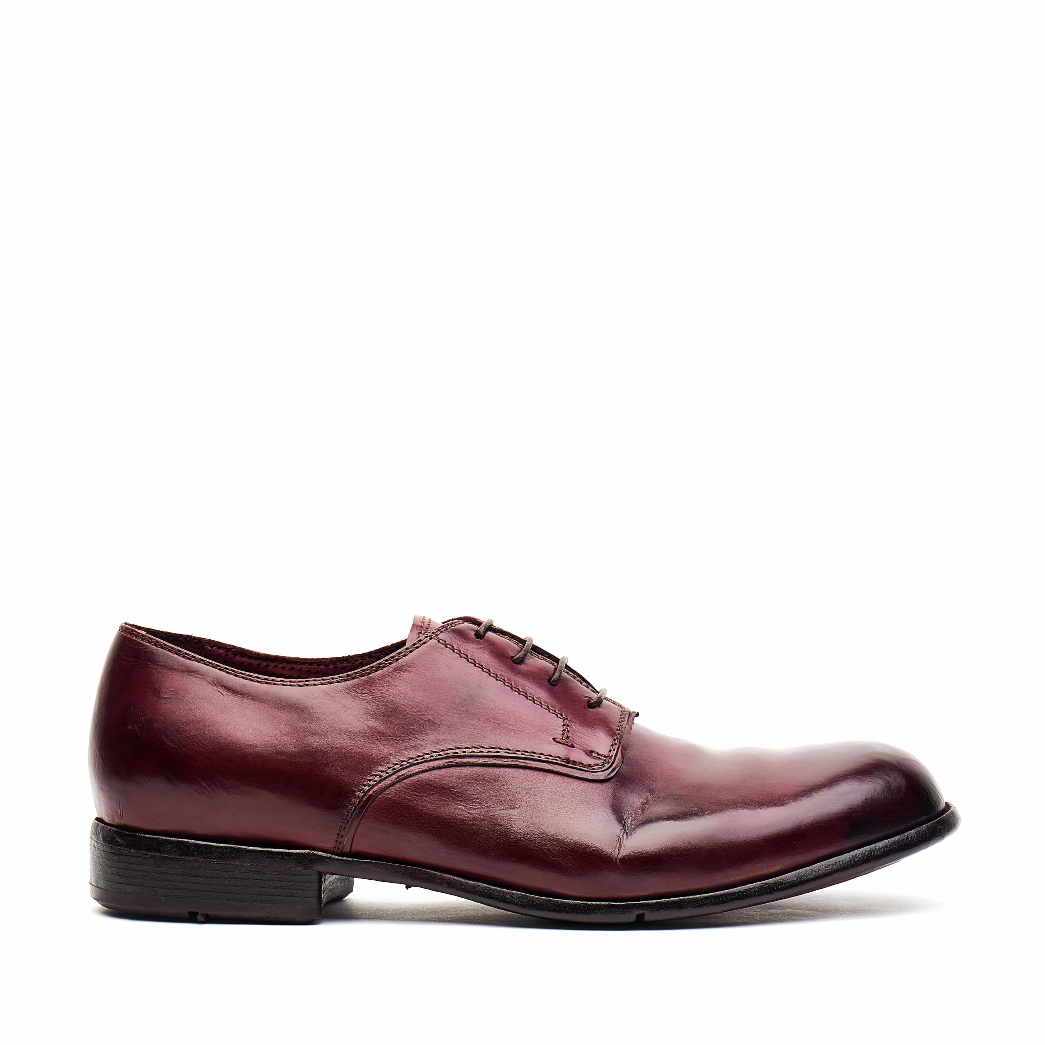 Lemargo DF03A Burgundy Lace Up Derby - 124 Shoes
