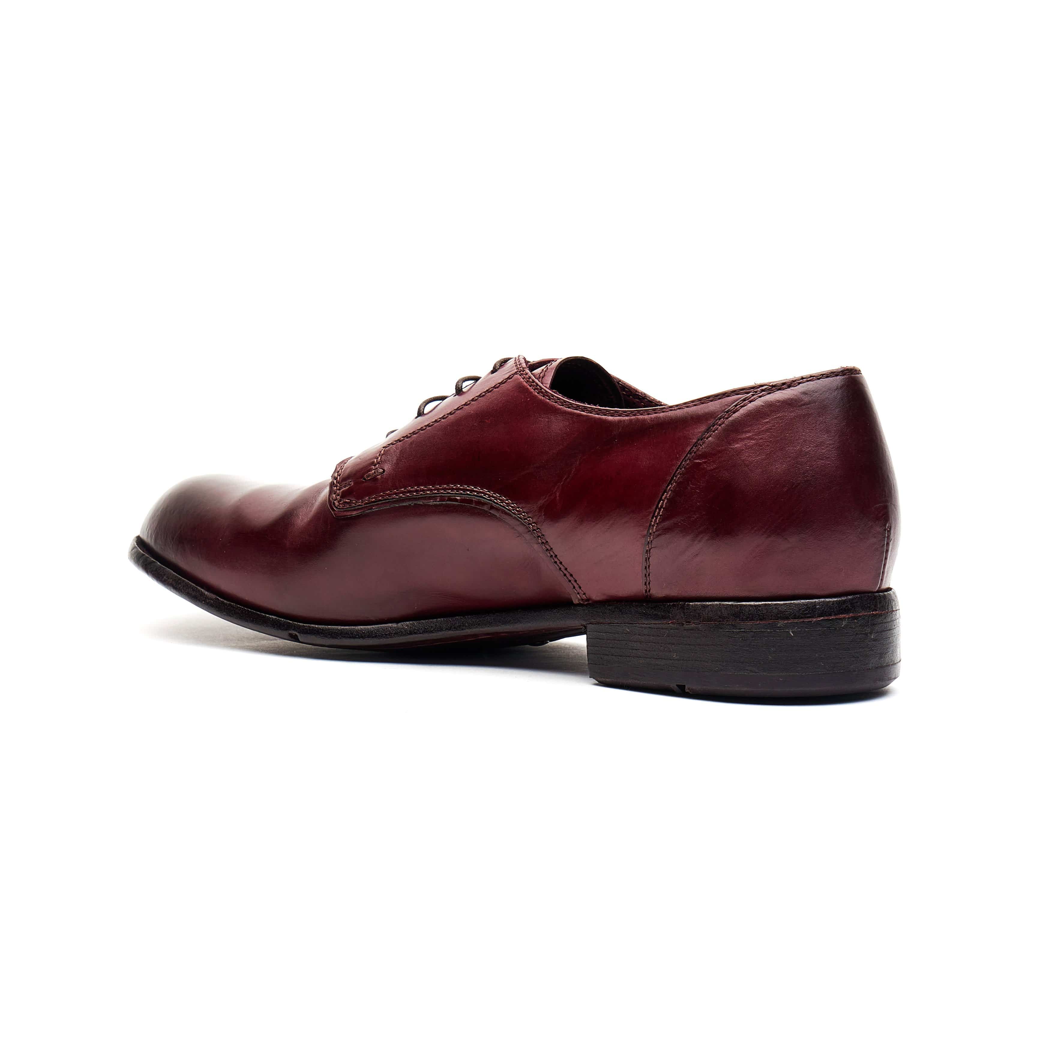 Lemargo DF03A Burgundy Lace Up Derby - 124 Shoes