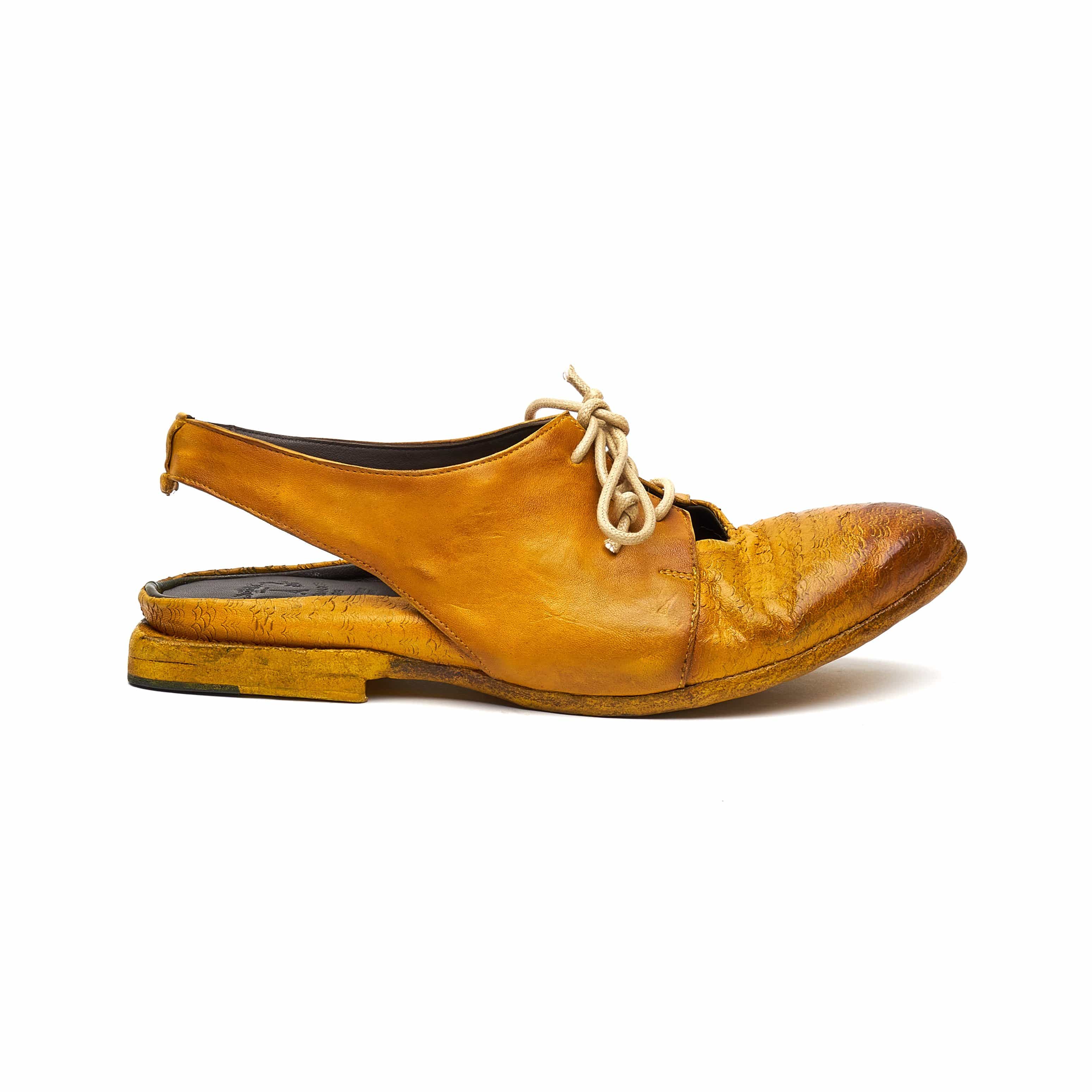 Le Ruemarcel Womens Mule Le RueMarcel 182 Mustard