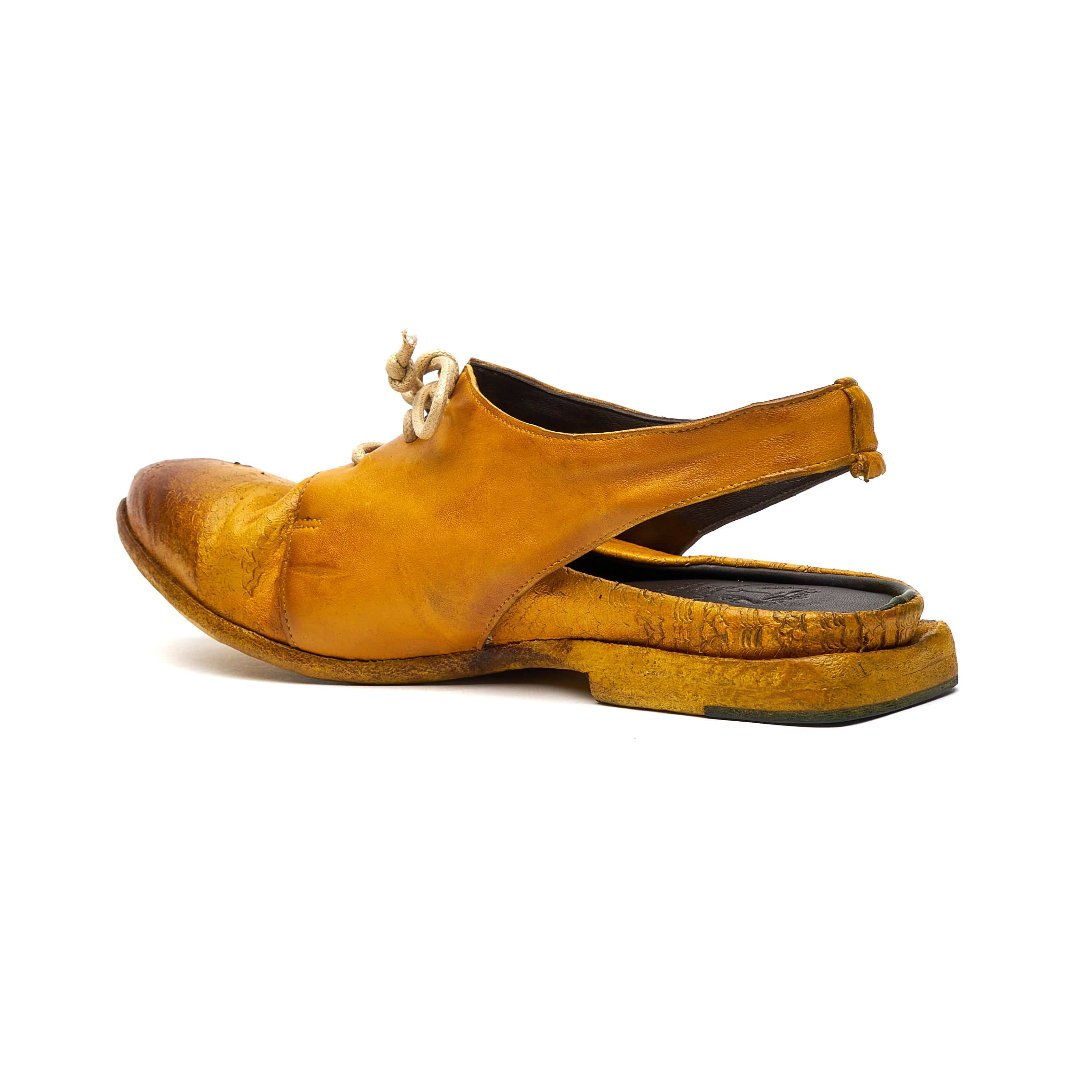 Le Ruemarcel Womens Mule Le RueMarcel 182 Mustard