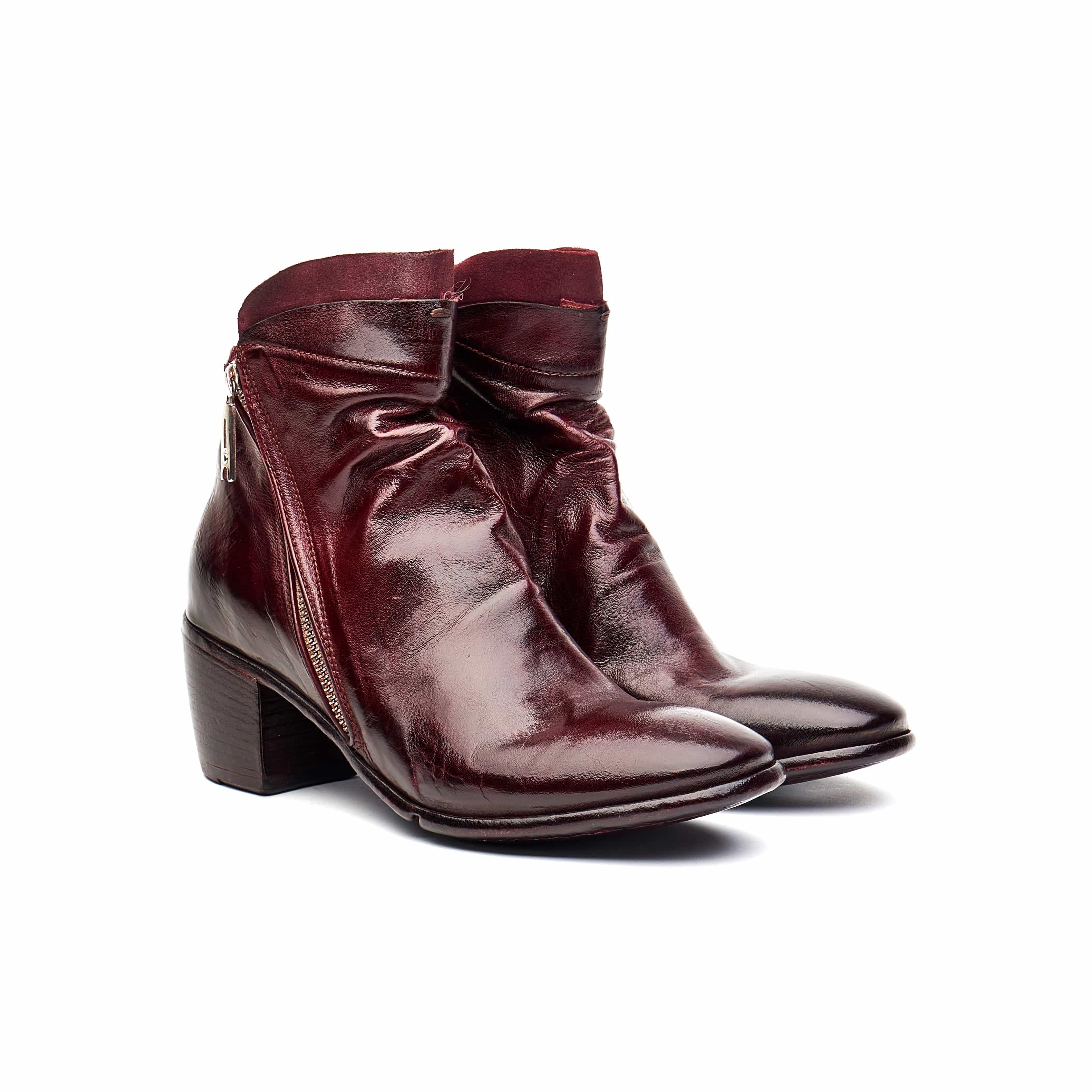 Lemargo CC09A  Burgundy Womens Ankle Boot - 124 Shoes