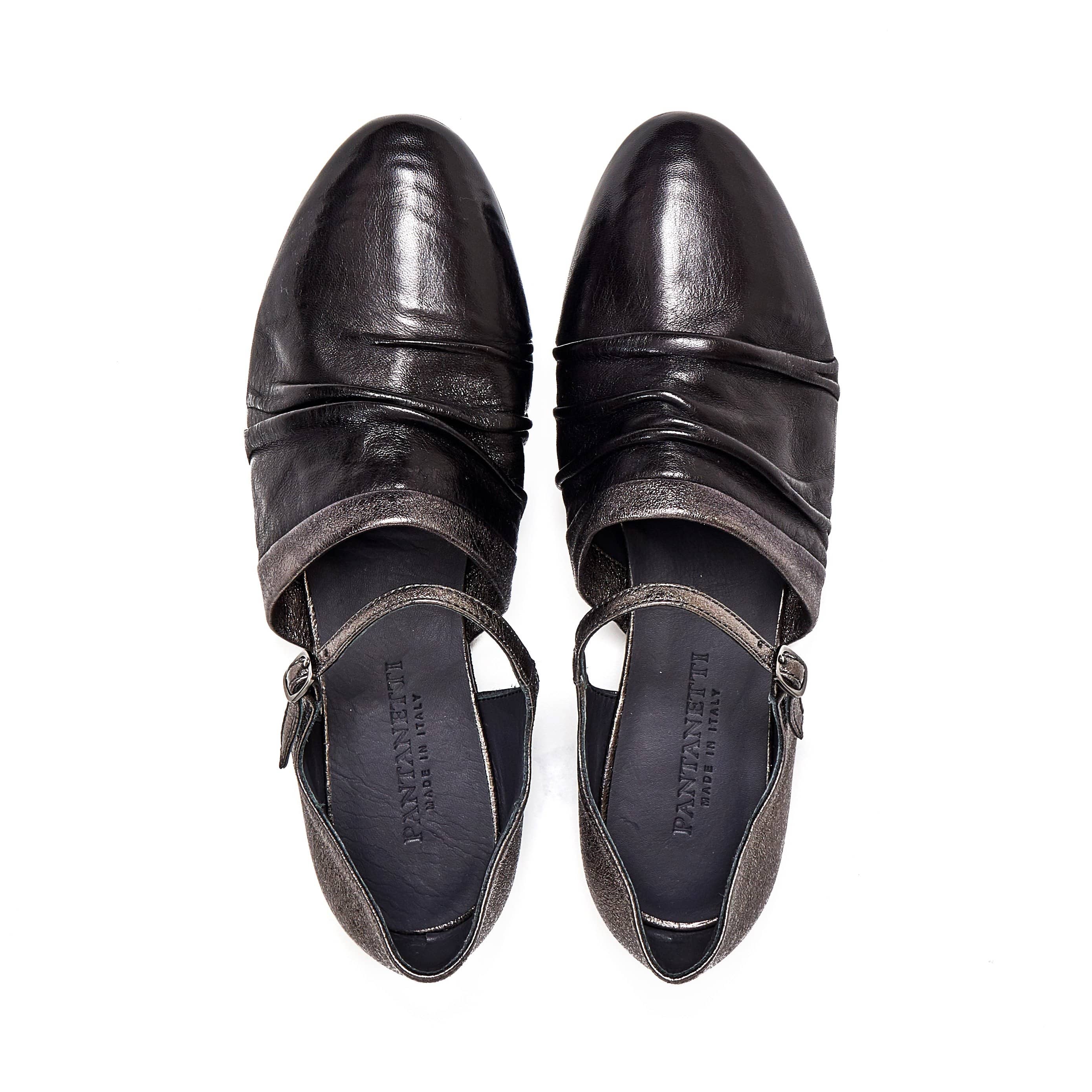 Pantanetti 12103 Black Womens Flats - 124 Shoes