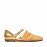Pantanetti 12103 Gold Womens Flats - 124 Shoes