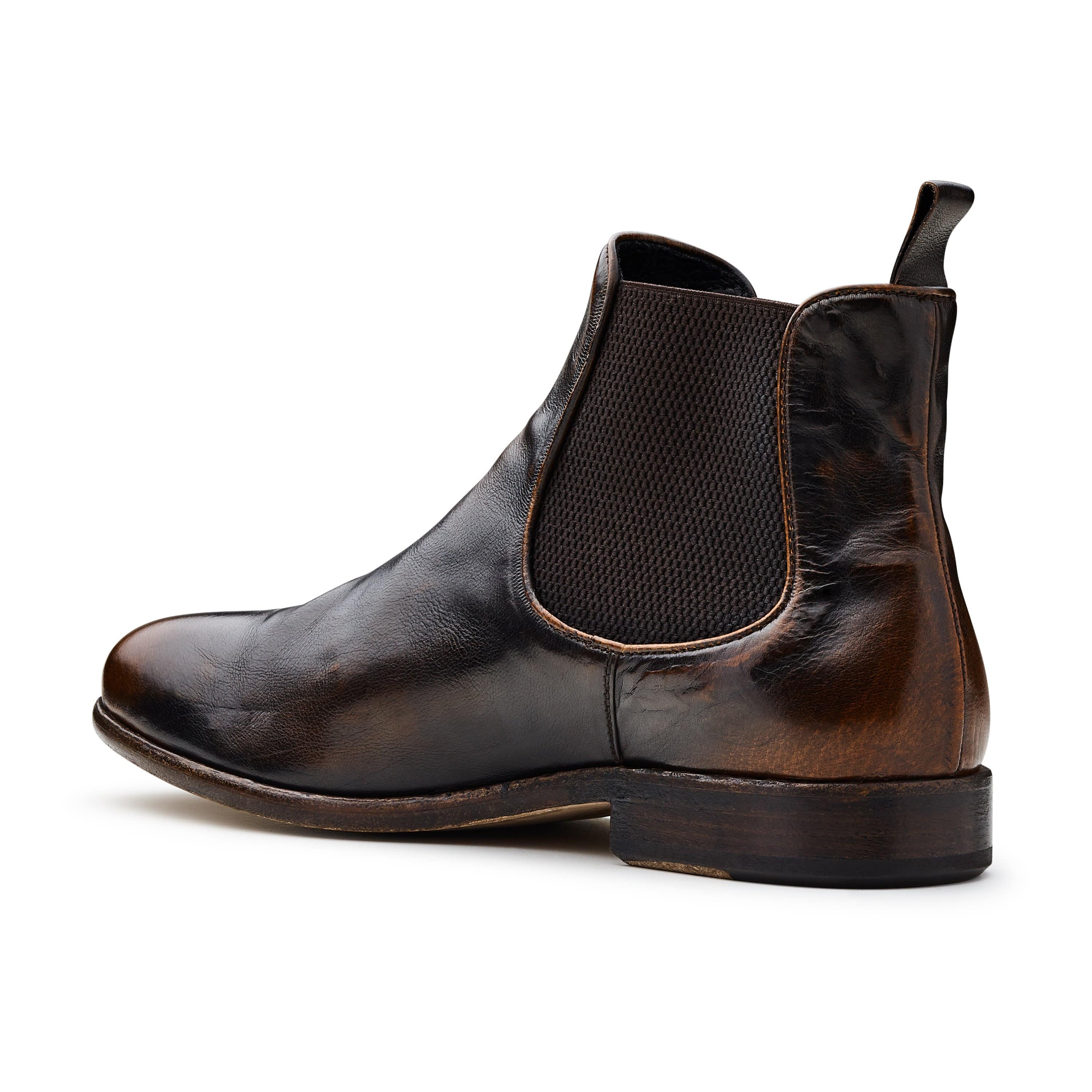 Ink B/124 Cuoio/Nero Chelsea Boot - 124 Shoes